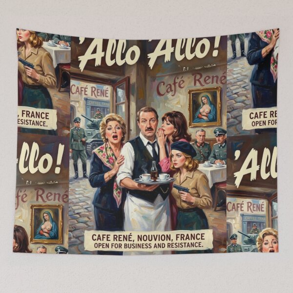 Item preview, Listen Very Carefully: Broadstroke René Artois Study designed and sold by Art's Diner.