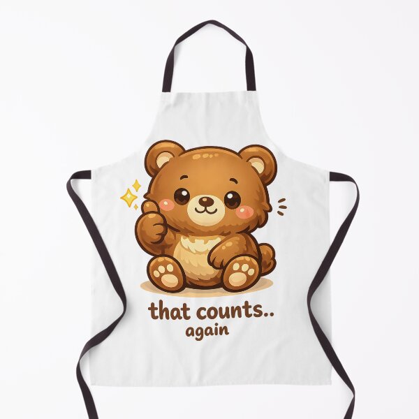 Item preview, "That Counts Again" | Cute Bear Thumbs Up & Small Wins Affirmation Art designed and sold by Naviora.