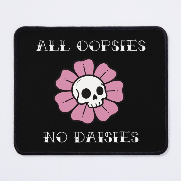 Item preview, Funny Slogan American Traditional Flower Skull designed and sold by AuroraFoxxInk.