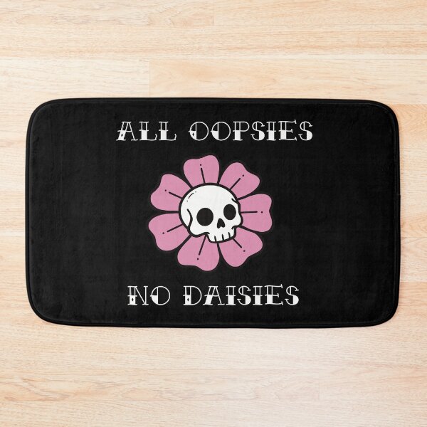 Item preview, Funny Slogan American Traditional Flower Skull designed and sold by AuroraFoxxInk.