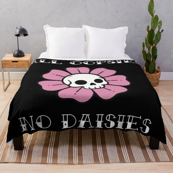 Item preview, Funny Slogan American Traditional Flower Skull designed and sold by AuroraFoxxInk.