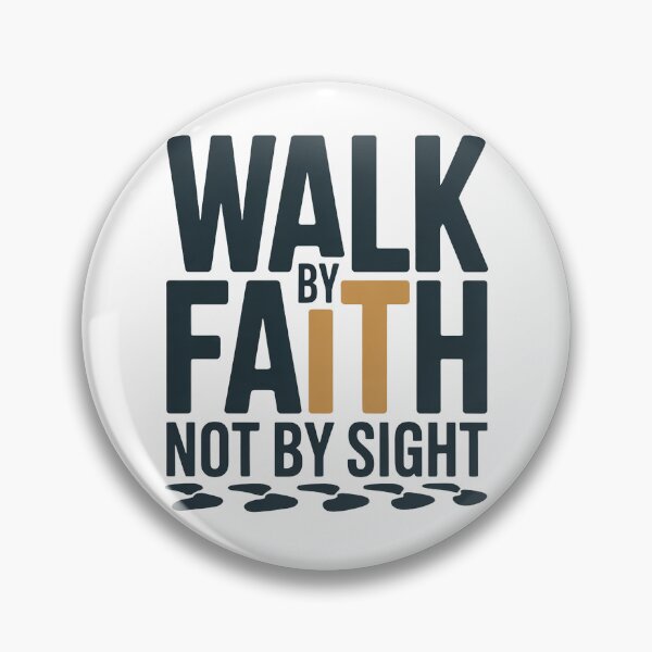 Item preview,  Walk By Faith Not By Sight Christian T-Shirt | Bold Cross Faith 2 Corinthians Gift designed and sold by EvolusionPro.