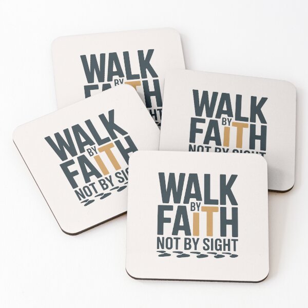Item preview,  Walk By Faith Not By Sight Christian T-Shirt | Bold Cross Faith 2 Corinthians Gift designed and sold by EvolusionPro.