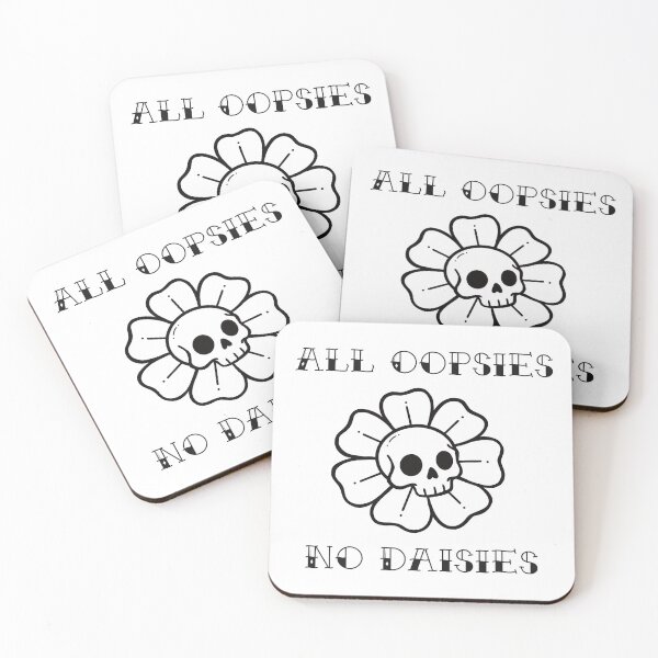 Item preview, Copy of Funny Slogan American Traditional Flower Skull designed and sold by AuroraFoxxInk.