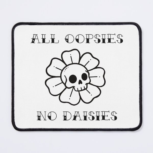 Item preview, Copy of Funny Slogan American Traditional Flower Skull designed and sold by AuroraFoxxInk.