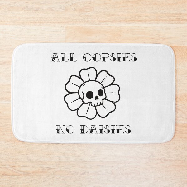 Item preview, Copy of Funny Slogan American Traditional Flower Skull designed and sold by AuroraFoxxInk.