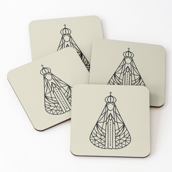 Item preview, Virgen del Valle Minimalist Silhouette - Modern Religious Art designed and sold by NoraStudioArt.