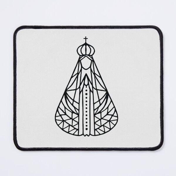 Item preview, Virgen del Valle Minimalist Silhouette - Modern Religious Art designed and sold by NoraStudioArt.