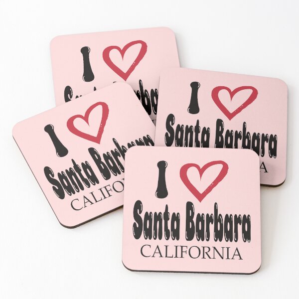Item preview, I Love Santa Barbara California, DAM Creative, designed and sold by DAM Creative ⭐⭐⭐⭐⭐.