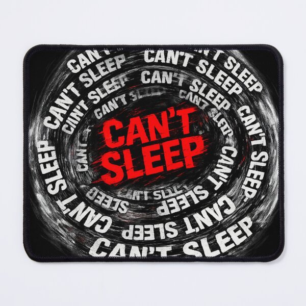Item preview, CAN’T SLEEP – insomnia spiral dark design designed and sold by VertigoState.