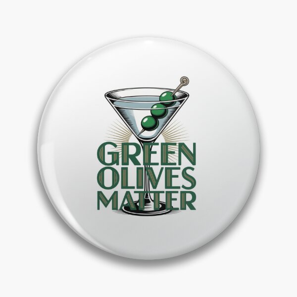Item preview, Green Olives Matter Deco Design designed and sold by Peter Stawicki.