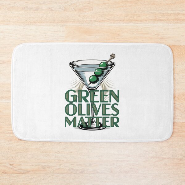 Item preview, Green Olives Matter Deco Design designed and sold by Peter Stawicki.