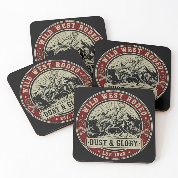 Item preview, Vintage Wild West Rodeo Cowboy Dust and Glory designed and sold by BluecidDesign.