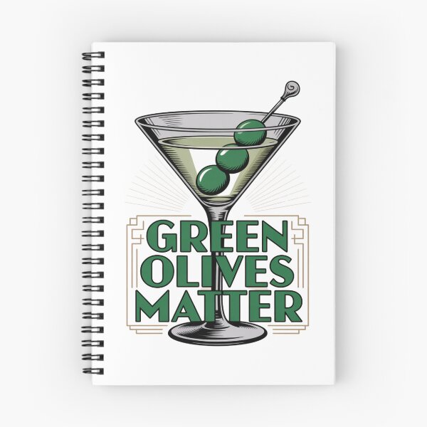 Item preview, Green Olives Matter Art Deco Design designed and sold by Peter Stawicki.