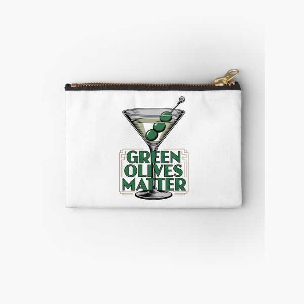 Item preview, Green Olives Matter Art Deco Design designed and sold by Peter Stawicki.