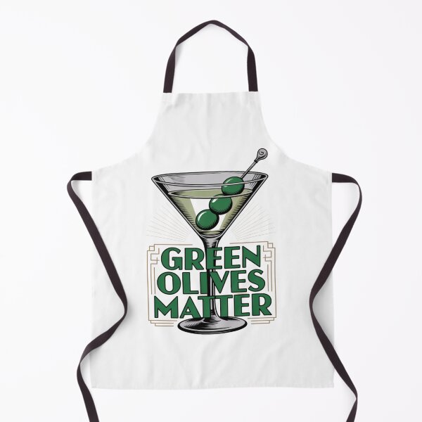 Item preview, Green Olives Matter Art Deco Design designed and sold by Peter Stawicki.