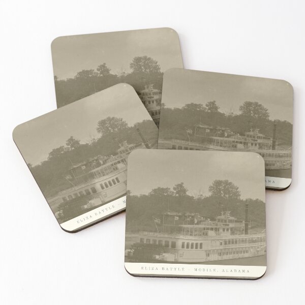 Item preview, Eliza Battle Steamboat (Mobile, Alabama) Photo Post Card with Text designed and sold by GhostlyWorld.