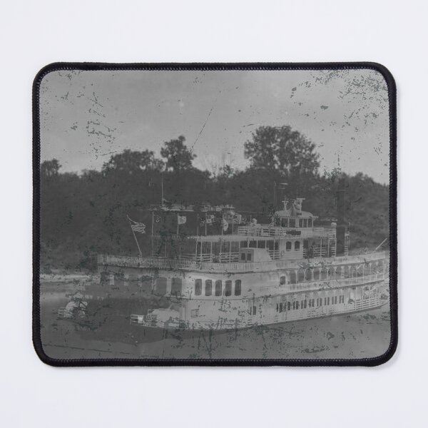 Item preview, Eliza Battle Steamboat Worn Out Photograph designed and sold by GhostlyWorld.