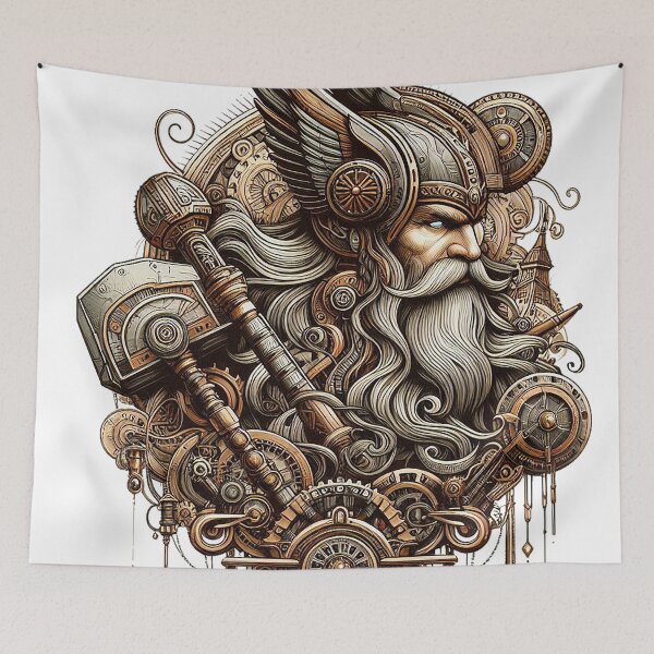 Artikelvorschau, STEAMPUNK THOR entworfen und verkauft von Foxlindesigns.