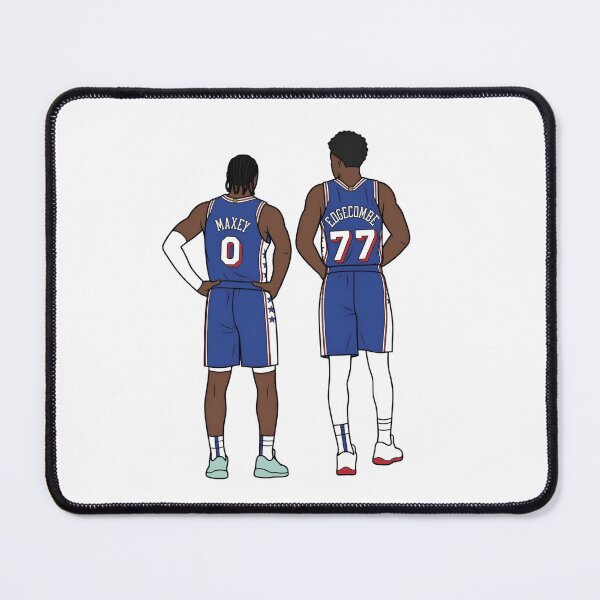 Item preview, VJ Edgecombe and Tyrese Maxey designed and sold by Hoops and Movie Sticks.
