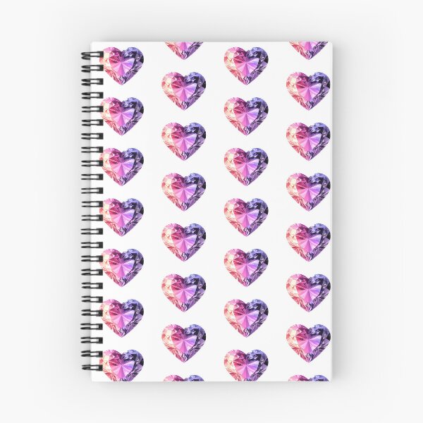 Item preview, Pink and Purple Heart Diamond Gemstone 2 designed and sold by FlaskLab.