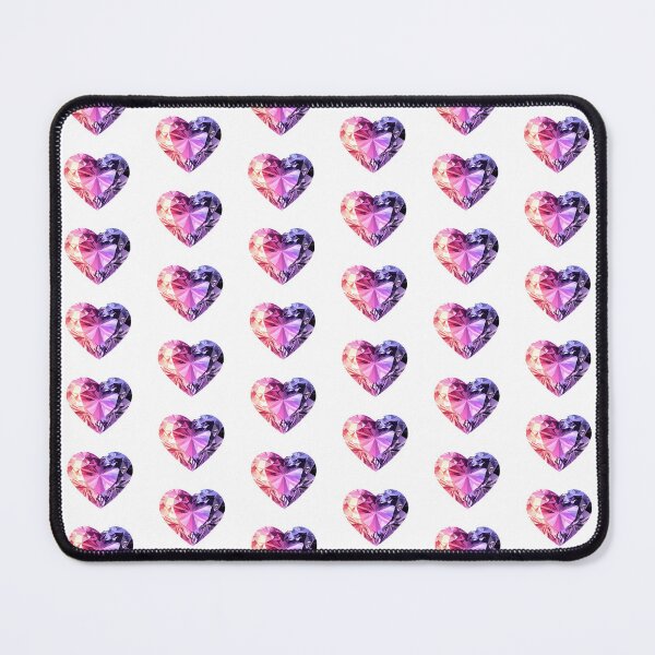Item preview, Pink and Purple Heart Diamond Gemstone 2 designed and sold by FlaskLab.