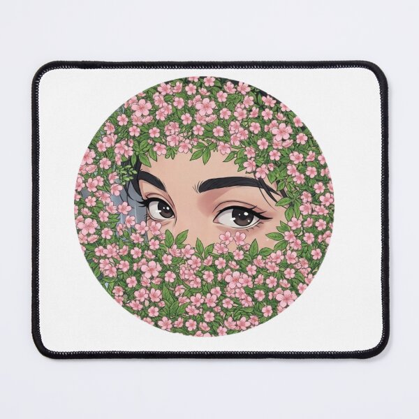 Item preview, Hidden Blossom Eyes – Floral Mystery Aesthetic designed and sold by Meiguilin.