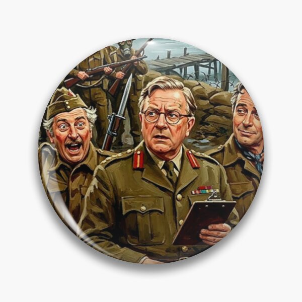 Item preview, The Walmington-on-Sea Home Guard: Broadstroke Captain Mainwaring Study designed and sold by Art's Diner.