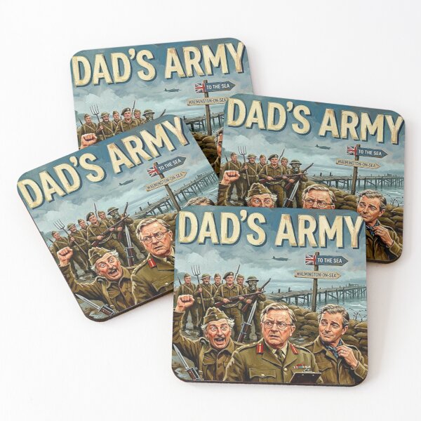 Item preview, The Walmington-on-Sea Home Guard: Broadstroke Captain Mainwaring Study designed and sold by Art's Diner.