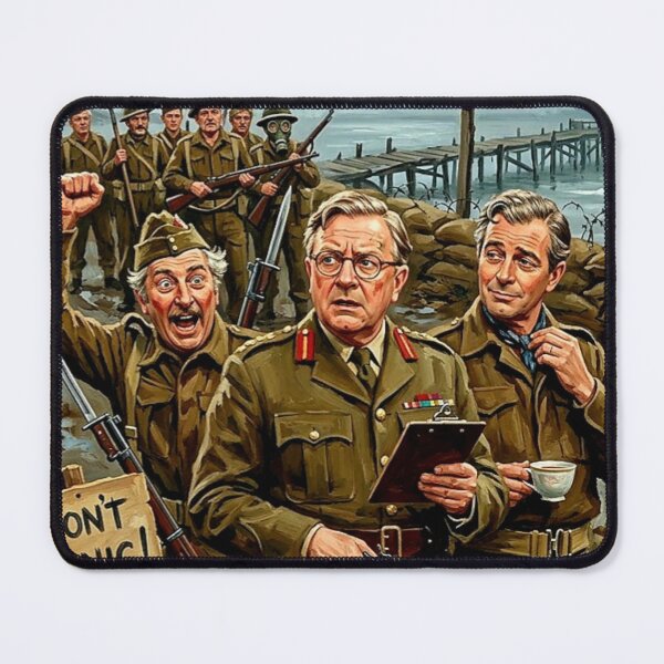 Item preview, The Walmington-on-Sea Home Guard: Broadstroke Captain Mainwaring Study designed and sold by Art's Diner.