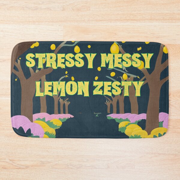Item preview, Stressy Messy Lemon Zesty designed and sold by surlycakes.