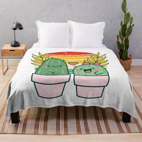 Item preview, Cute Cactus Couple designed and sold by yuki-hana.