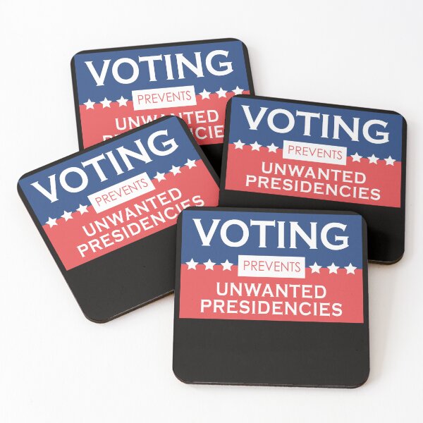 Item preview, Voting Prevents Unwanted Presidencies designed and sold by anaotradnova.