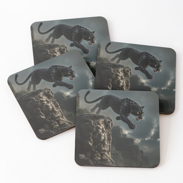 Artikelvorschau, Schwarzer Leopard in Stormlight entworfen und verkauft von HabitableMoons.