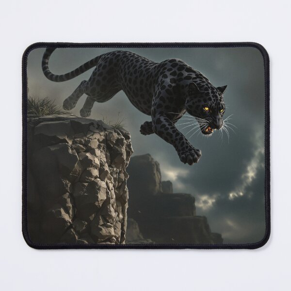 Item preview, Black Leopard in Stormlight designed and sold by HabitableMoons.