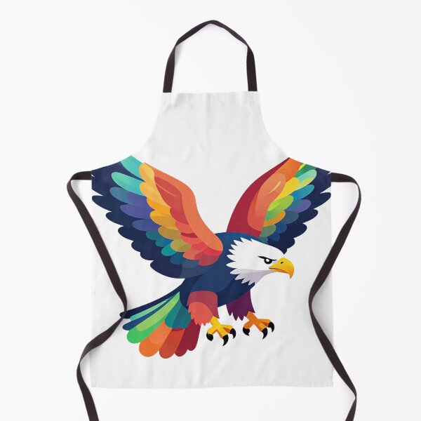 Aperçu de l'œuvre Rainbow Eagle créée et vendue par Mia's Menagerie.