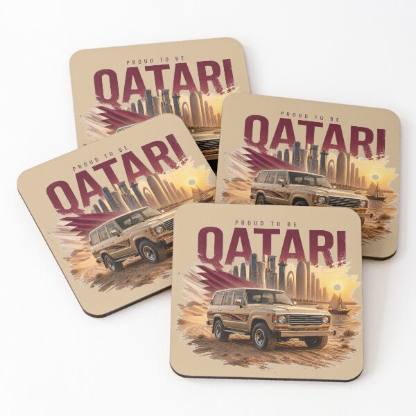 Item preview, Vintage Qatari Desert Patrol Heritage Design designed and sold by Retro Arabica.