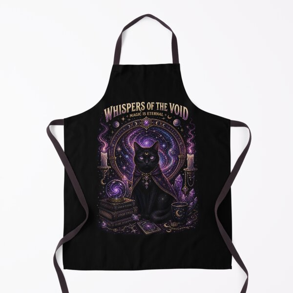 Item preview, Whispers of the Void – Mystic Black Cat designed and sold by DogLord.