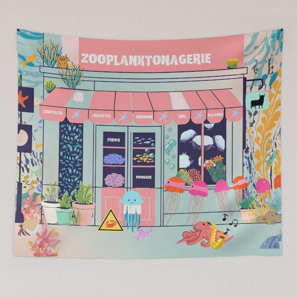 Item preview, In Line at the Shop in Paris designed and sold by surlycakes.
