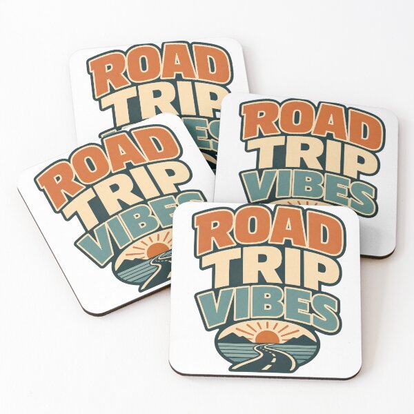 Item preview, Road Trip Vibes Retro Travel Sunset Design designed and sold by EastEndTownie.