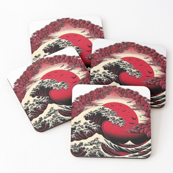 Item preview, RED WAVE designed and sold by Foxlindesigns.