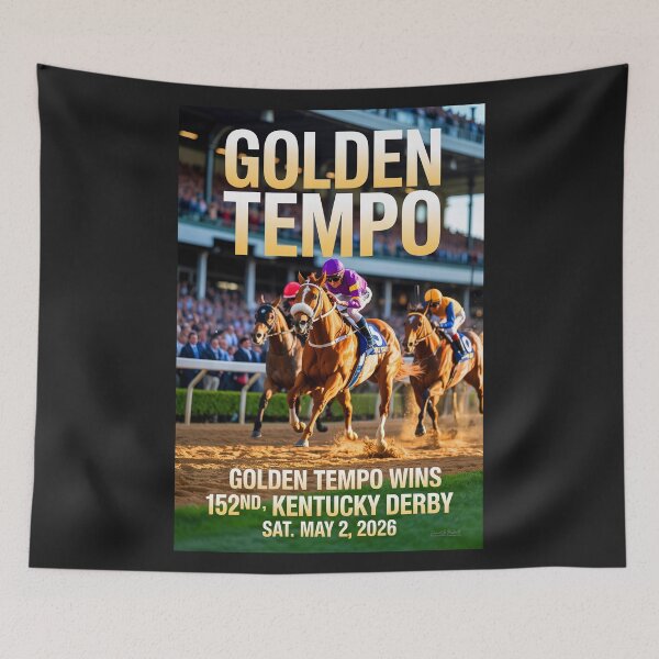 Item preview, Kentucky Derby - Golden Tempo wins the 152nd Kentucky Derby designed and sold by DBM Photo Art 1.