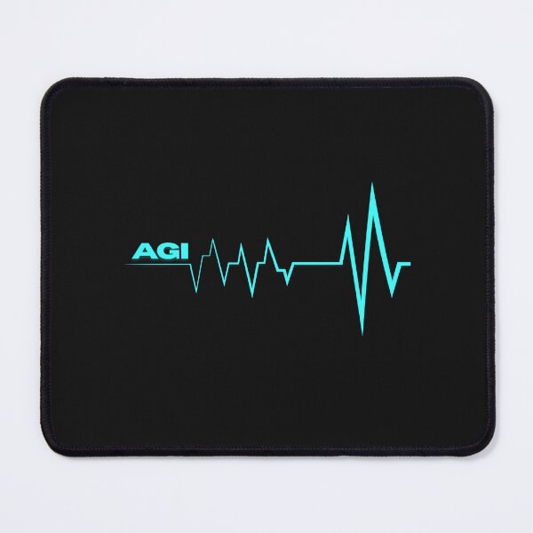 Item preview, AGI HEARTBEAT BLUE designed and sold by Black Cat 27.