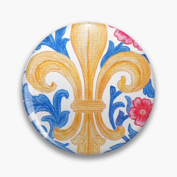 Item preview, Blue Baroque Lily   designed and sold by Piret Victoria Ribas.