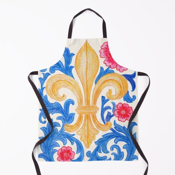 Item preview, Blue Baroque Lily   designed and sold by Piret Victoria Ribas.