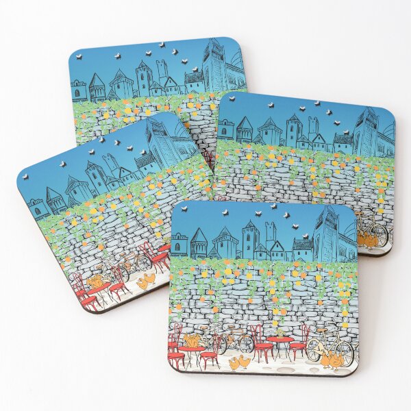Item preview, The Flies and Pigeons of Girona designed and sold by surlycakes.
