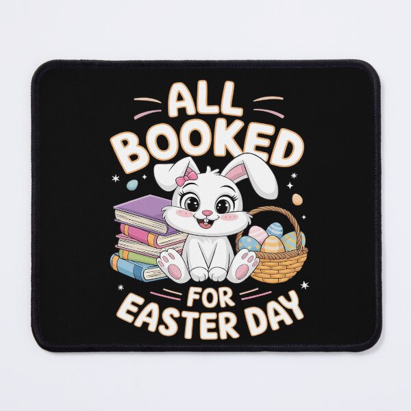 Item preview, All Booked For Easter Day Cute Bunny Rabbit Reading Books designed and sold by Sutvaomom.