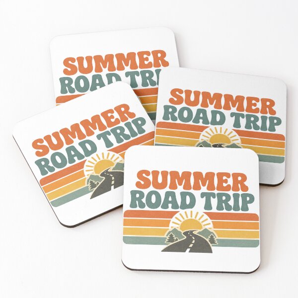 Item preview, Summer Road Trip Retro Sunset Travel Design designed and sold by EastEndTownie.