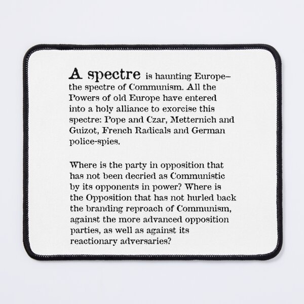 Item preview, Communist Manifesto designed and sold by Gopherstown, OR.
