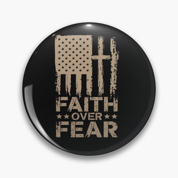 Item preview, America Pride US Flag Faith Over Fear Prayer Religious designed and sold by Sutvaomom.